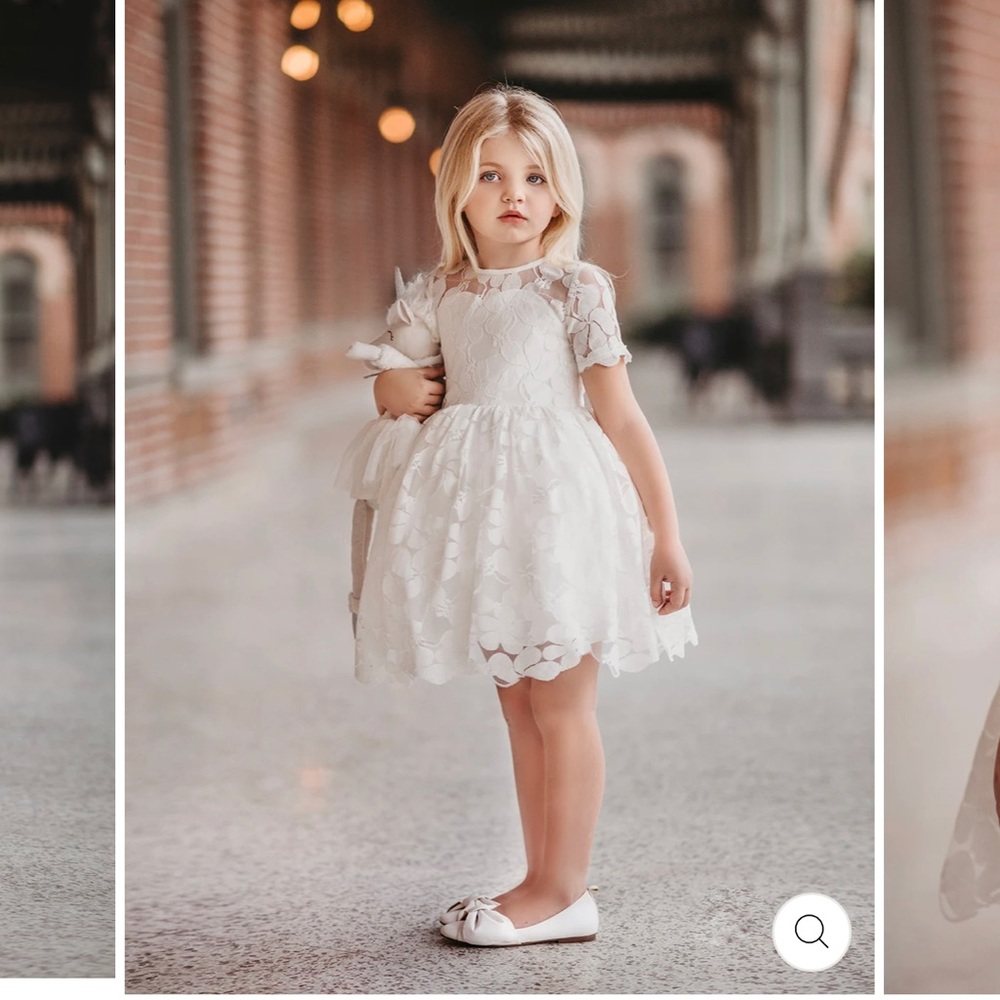 EVANGELINE FROCK dress by Only little once designs - Picture 1 of 3